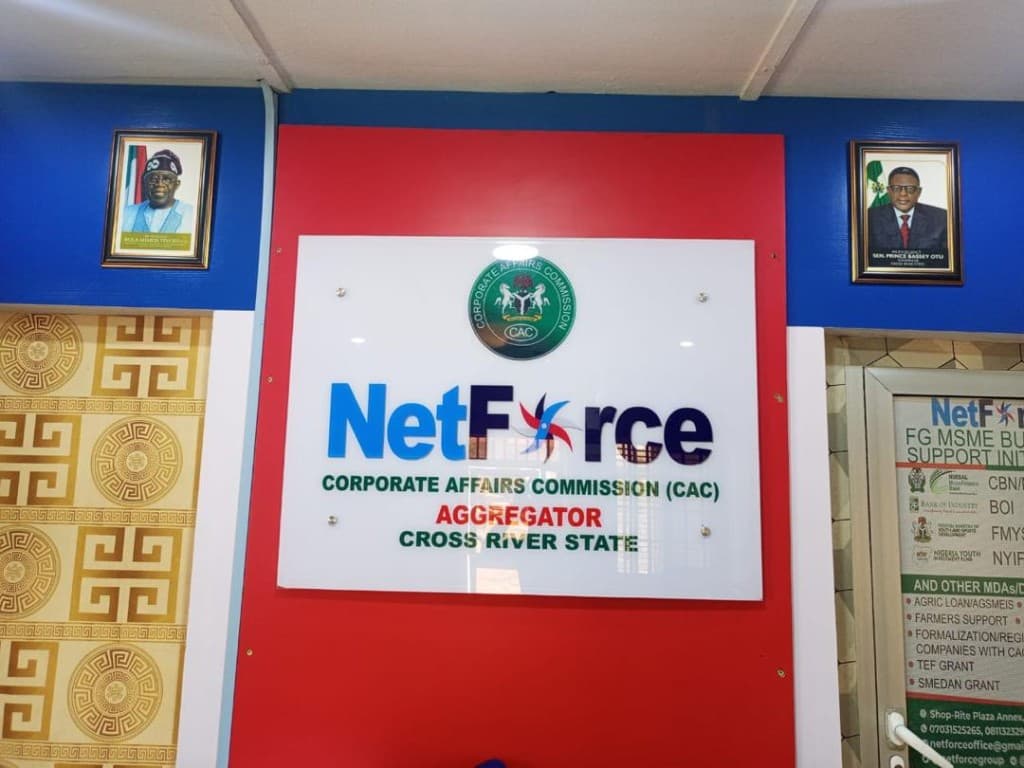 NetForce Corporate Affairs Commission aggregator office, Cross River State